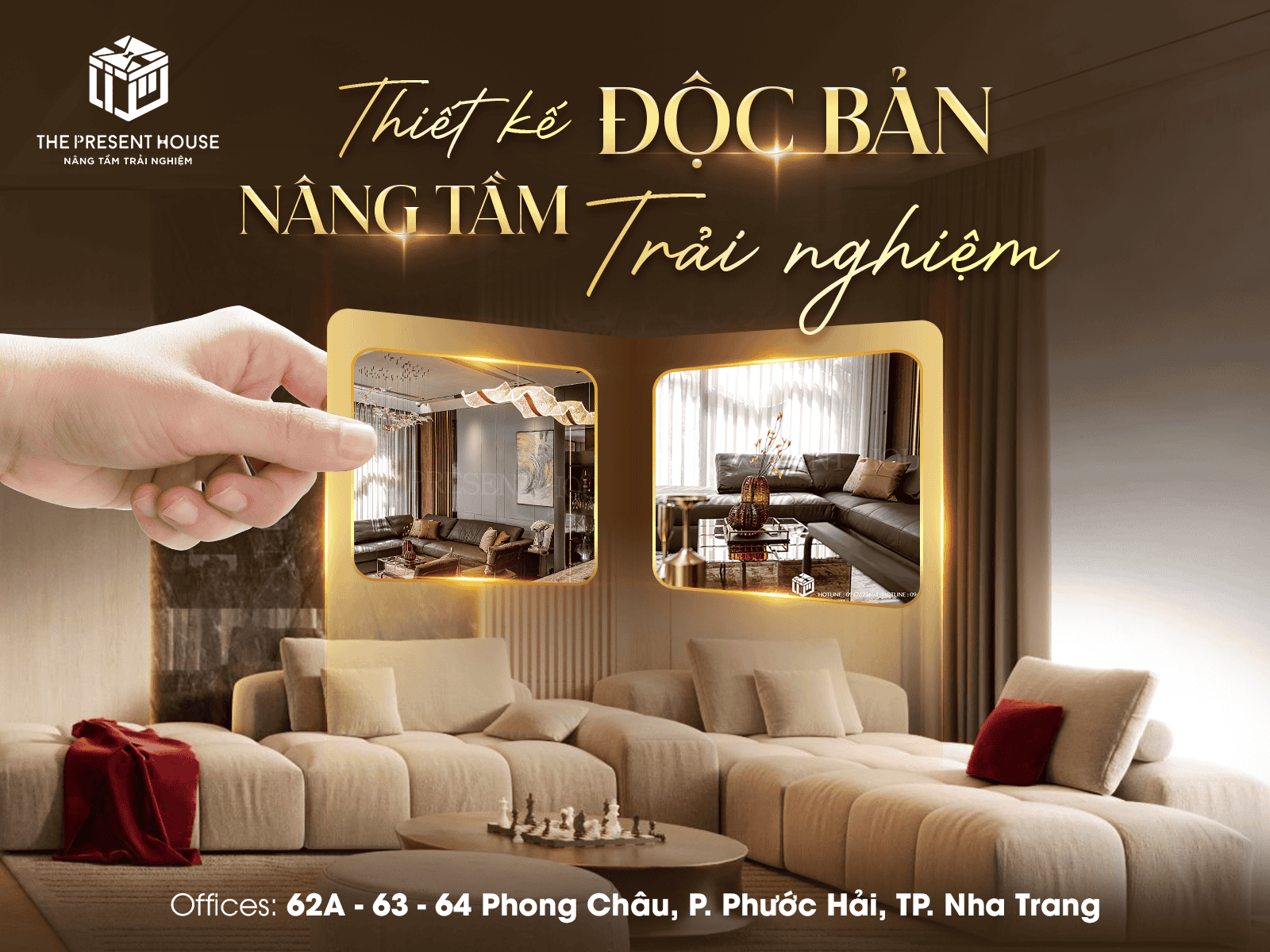 THIẾT KẾ ĐỘC BẢN & NÂNG TẦM TRẢI NGHIỆM.