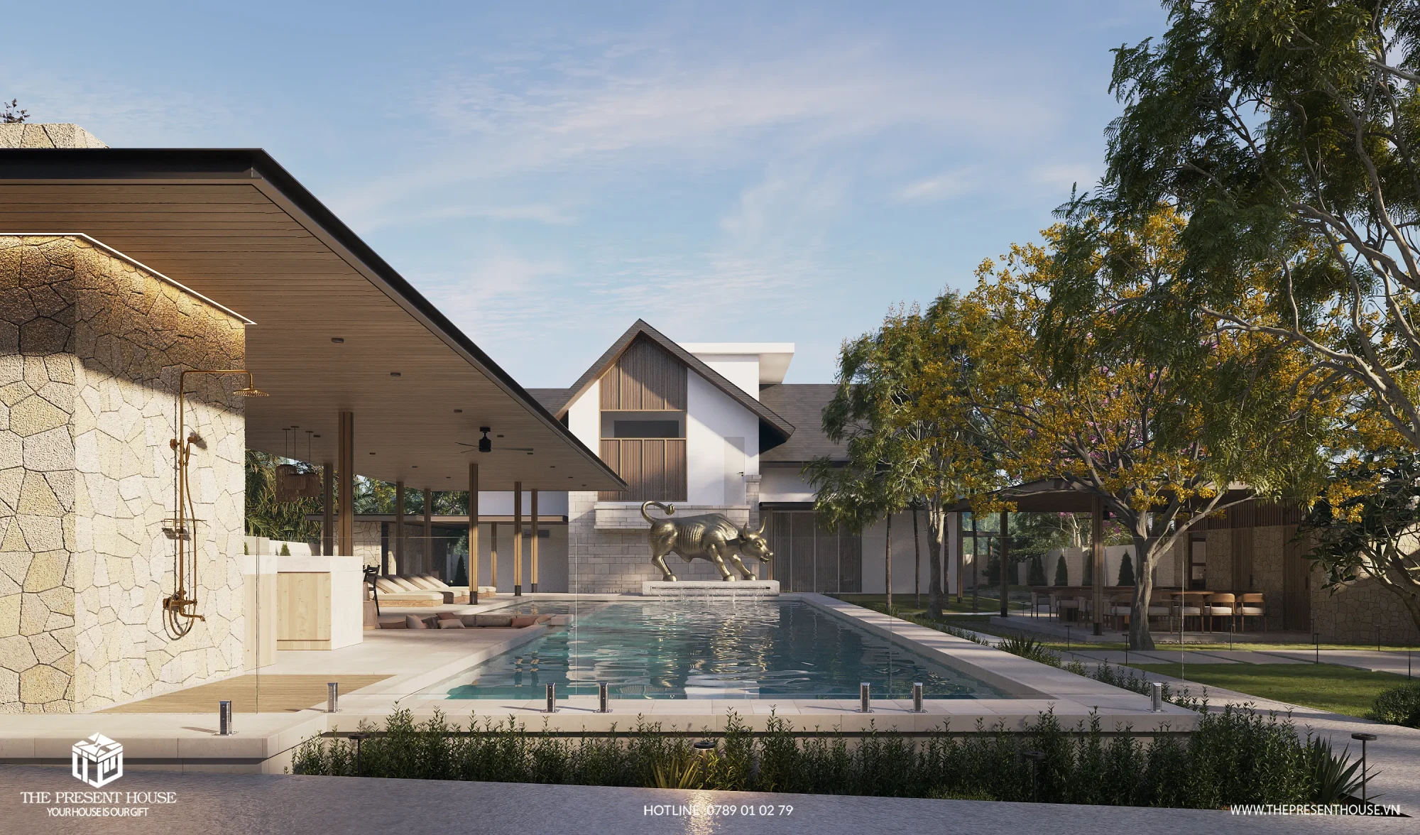 The Harmony Retreat - Cảnh Quan Ban Ngày