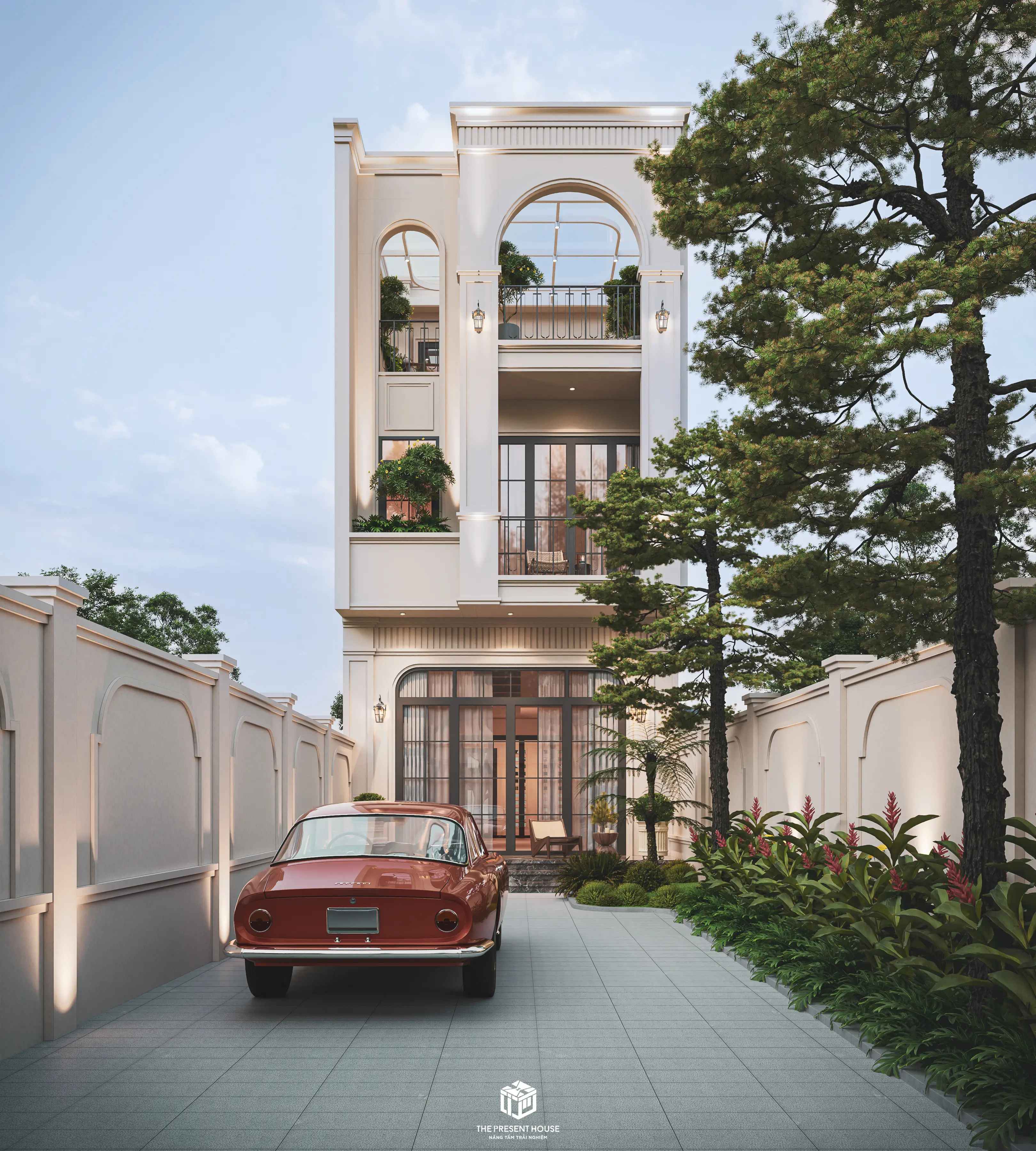 tph-thiet-ke-biet-thu-mat-tien-tan-co-dien-mo-villa