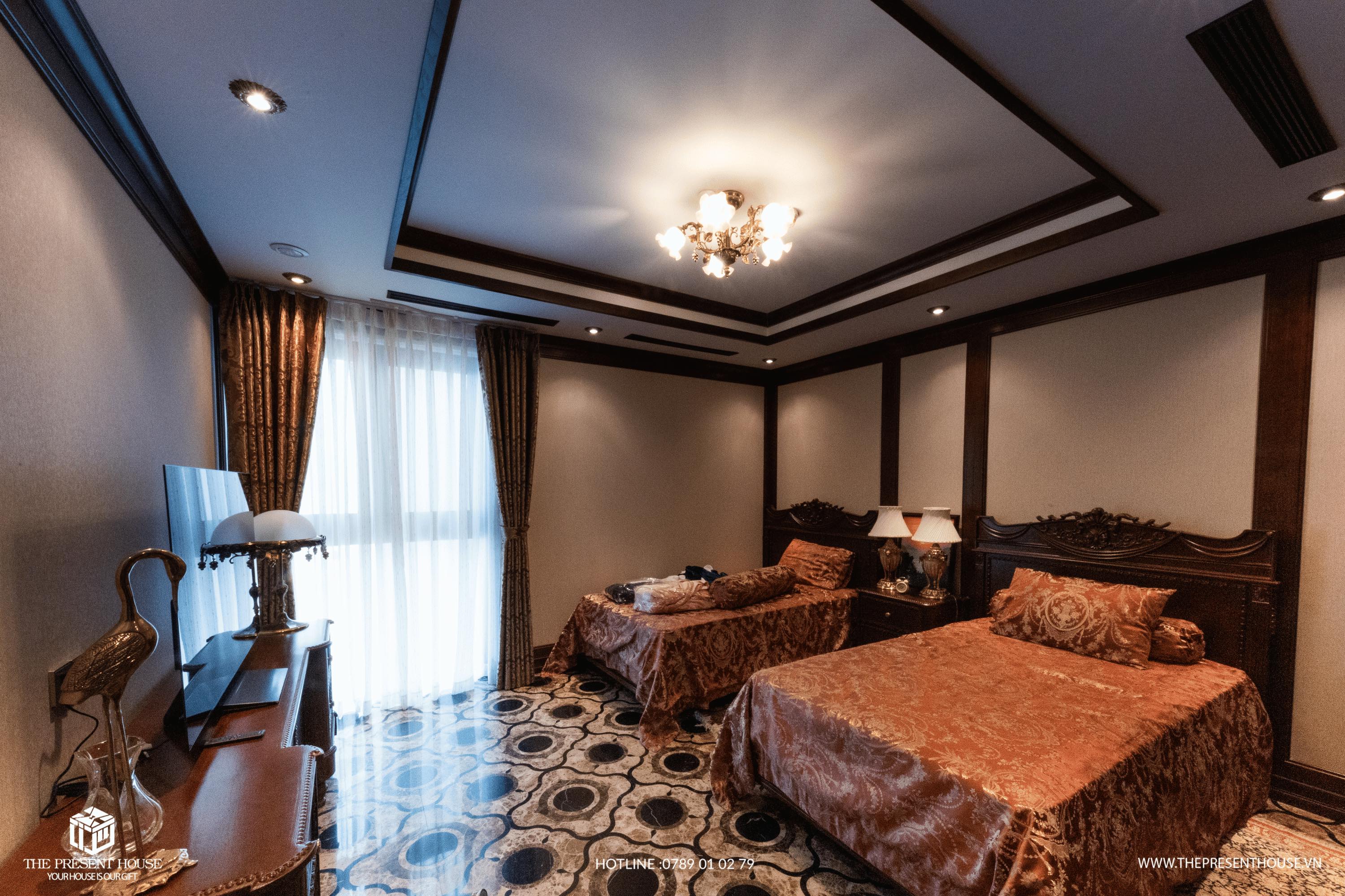 Thiết kế thi công căn hộ cao cấp, phong cách cổ điển tại Nha Trang 5