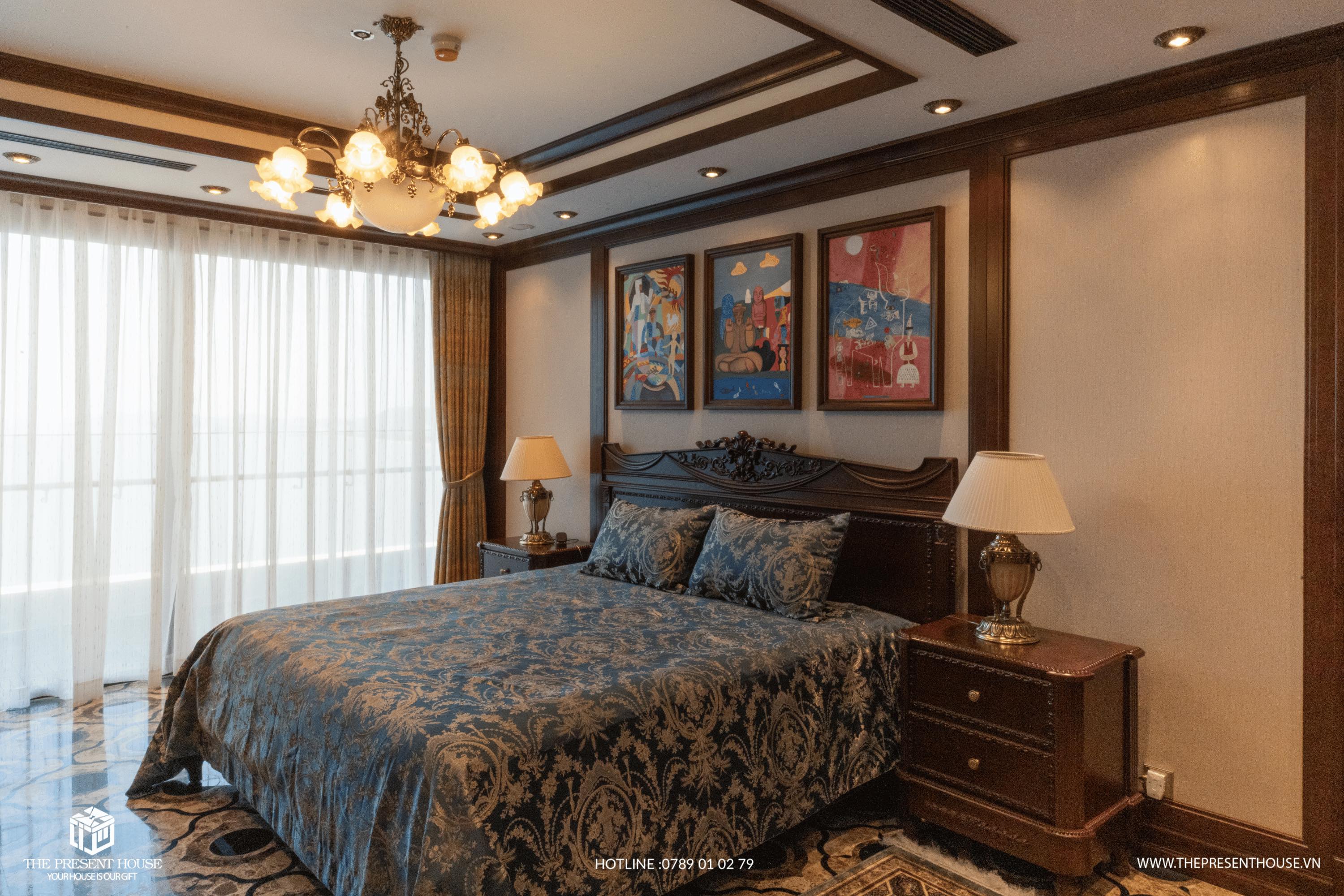 Thiết kế thi công căn hộ cao cấp, phong cách cổ điển tại Nha Trang 8