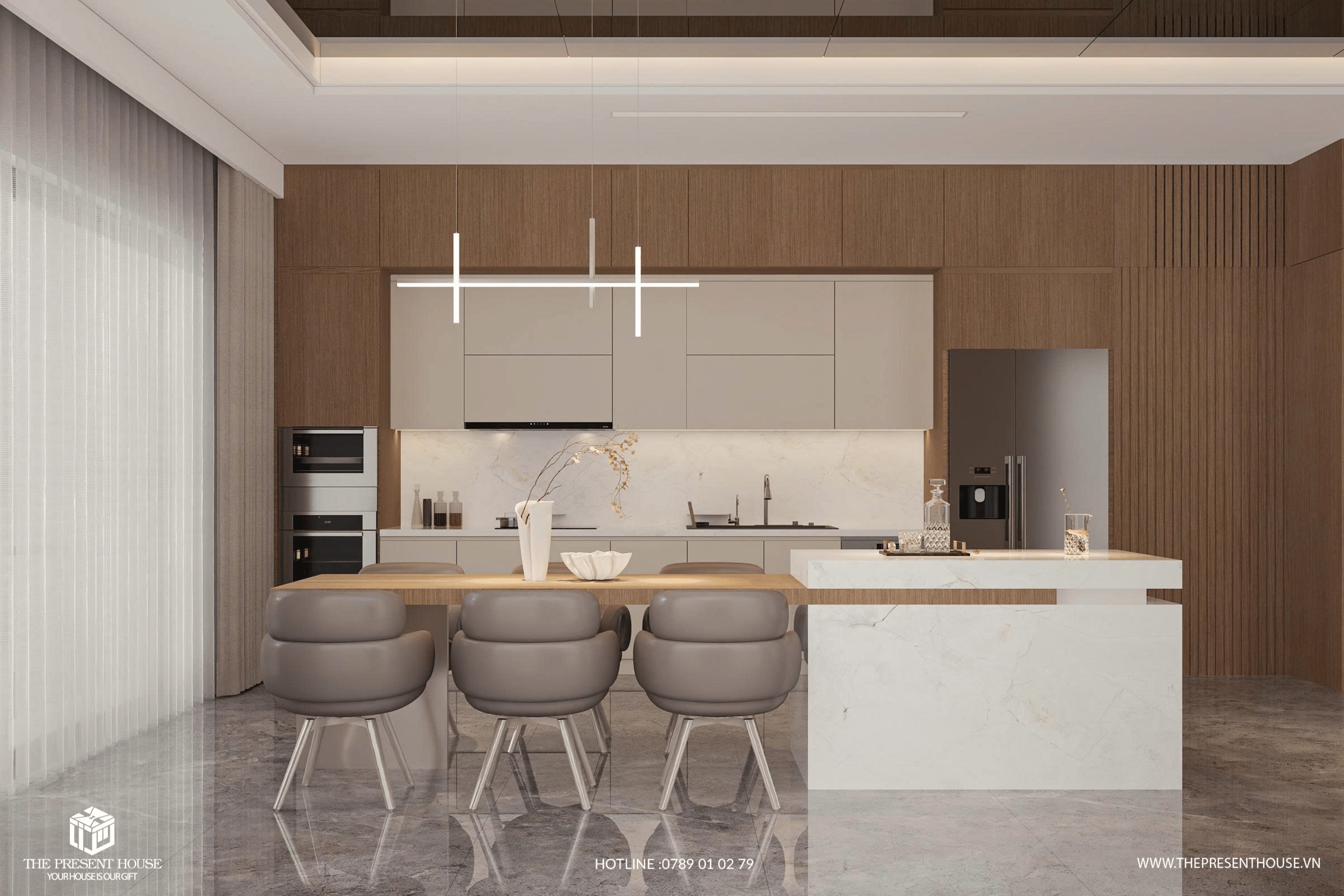 thiết kế thi công tủ bếp hàng đầu Nha Trang 1