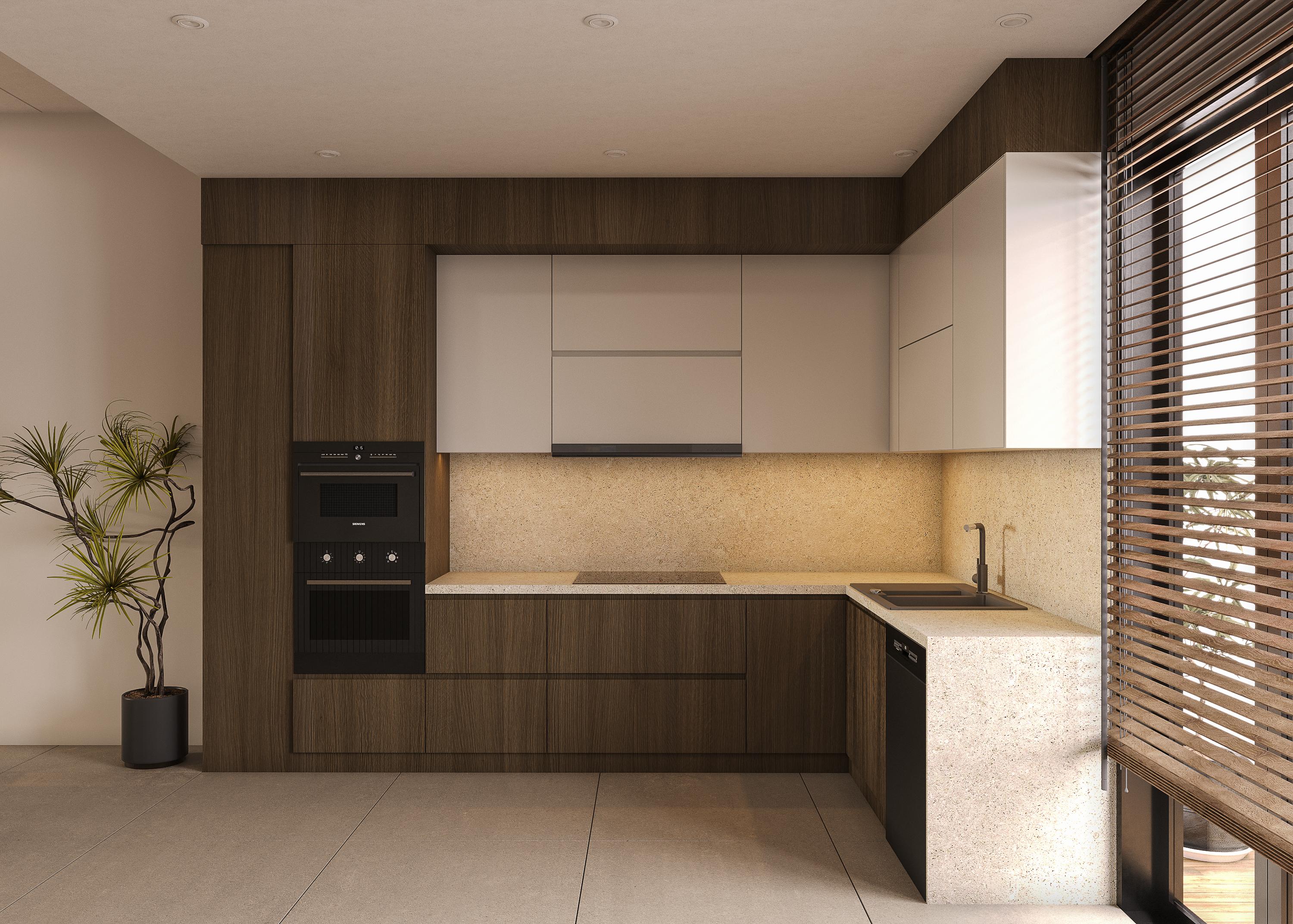 tph-thiet-ke-noi-that-hien-dai-bep-go-toi-da-terrazzo