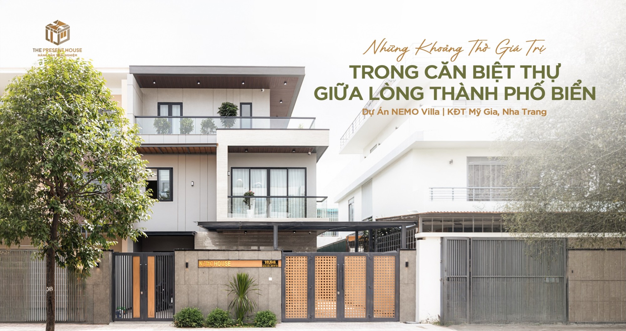 Kiến Trúc Nemo Villa - Những Khoảng Thở Giá Trị Trong Căn Biệt Thự Giữa Lòng Thành Phố Biển