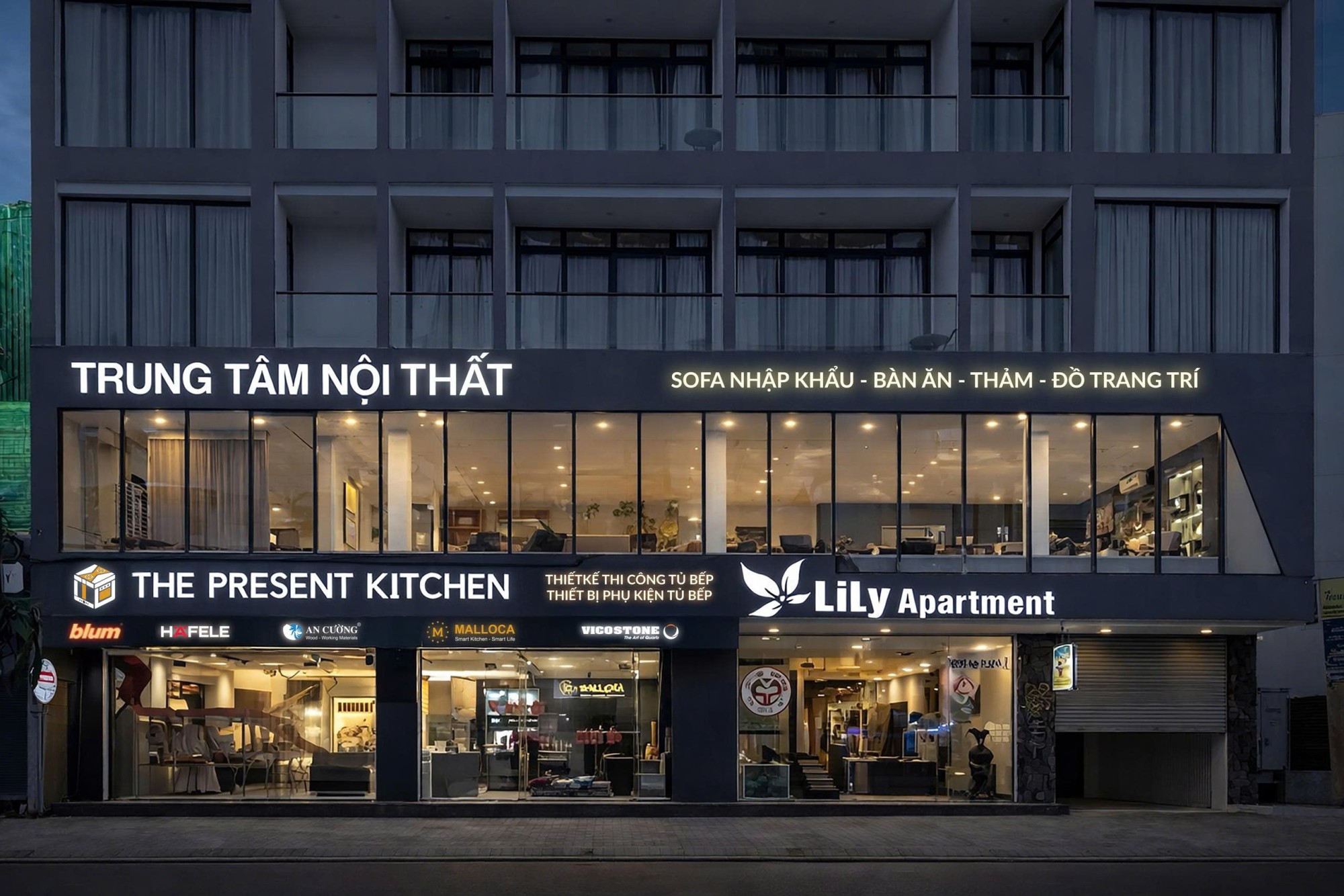 The Present House - Thiết kế và Thi công Kiến trúc &amp; Nội thất cao cấp tại Nha Trang