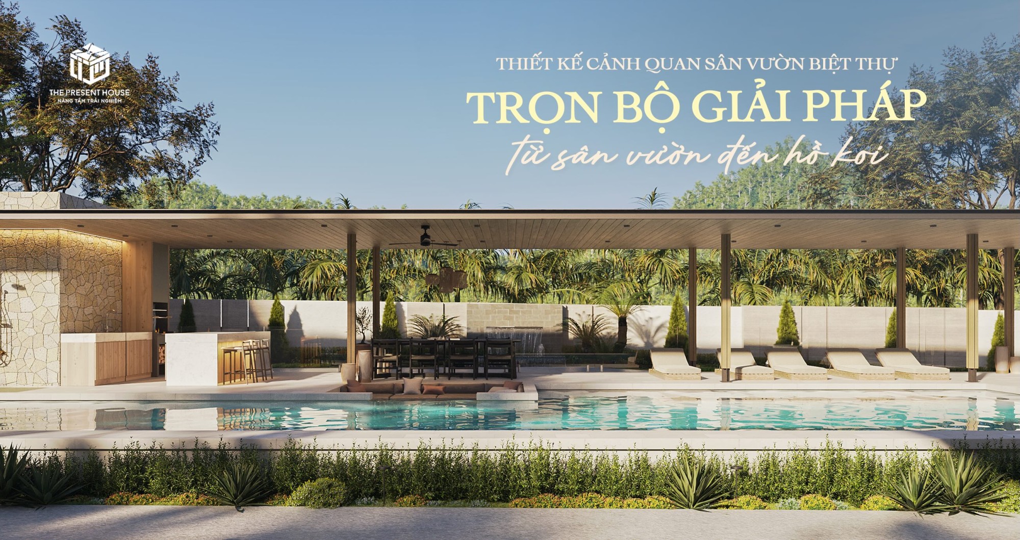 Thiết Kế Cảnh Quan Hồ Koi Cho Biệt Thự: Tối Ưu Không Gian Sân Vườn