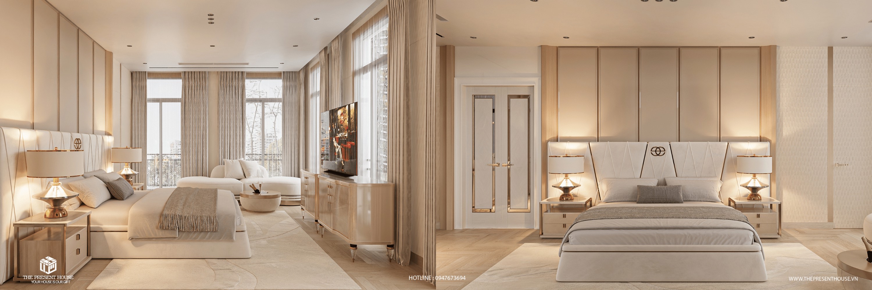 thiết kế phòng khách đẹp tối ưu công năng nha trang