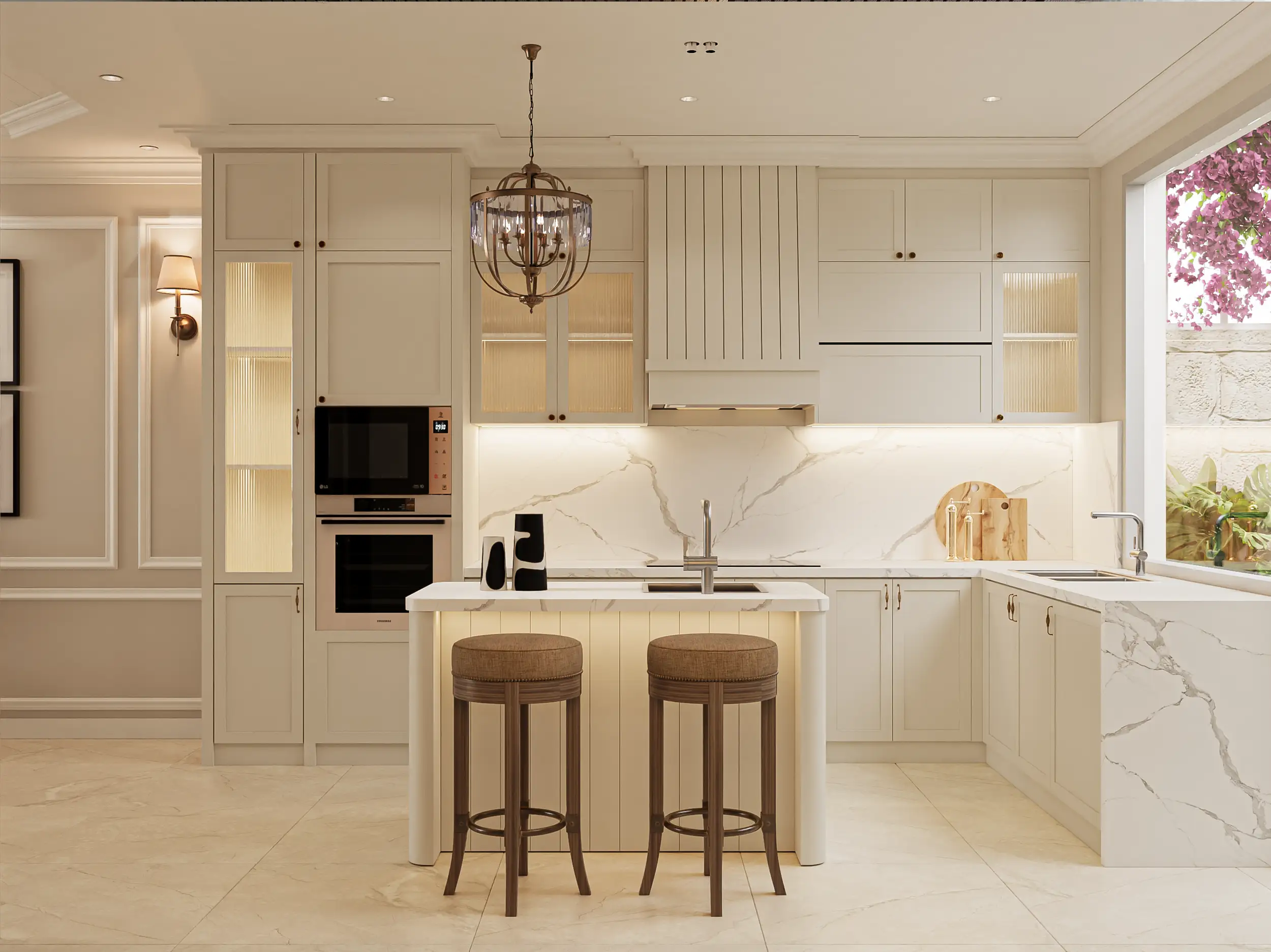 THIẾT KẾ & THI CÔNG BẾP NHÀ PHỐ