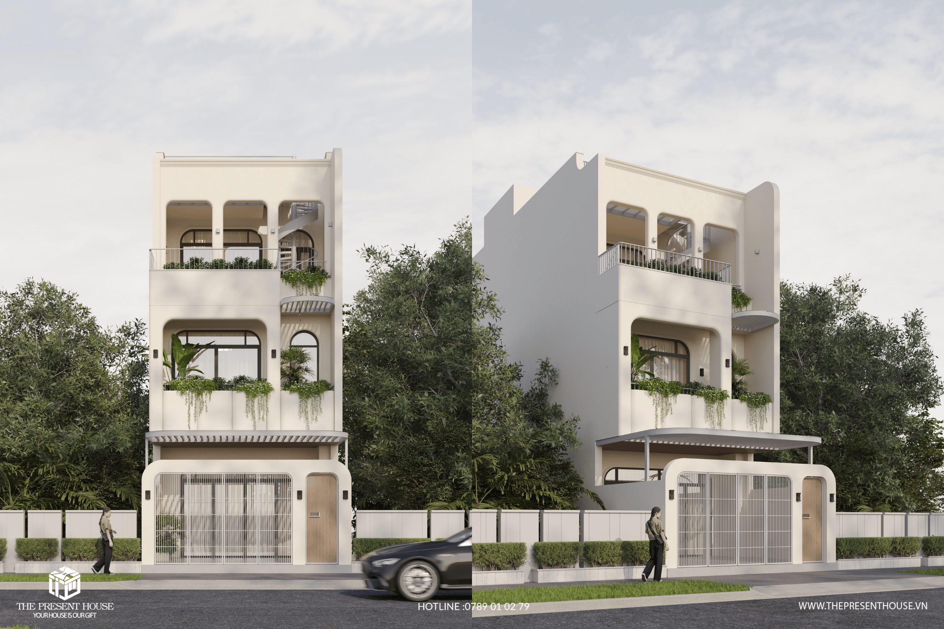 Xây dựng nhà ở KĐT Mỹ Gia gói 5 - những lưu ý và hình ảnh dự án từ The Present House
