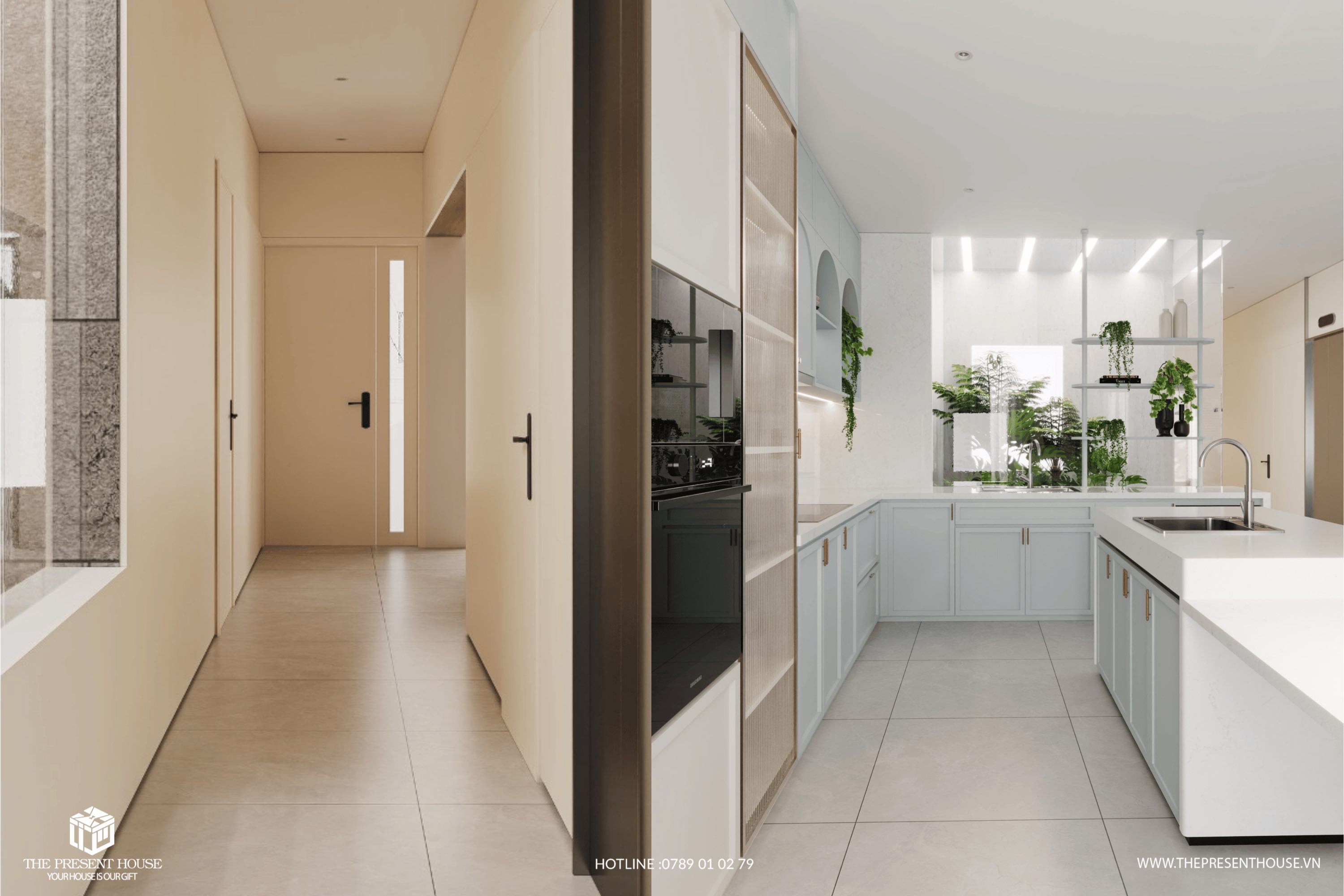Xây dựng nhà ở KĐT Mỹ Gia gói 7 - những lưu ý và hình ảnh dự án từ The Present House