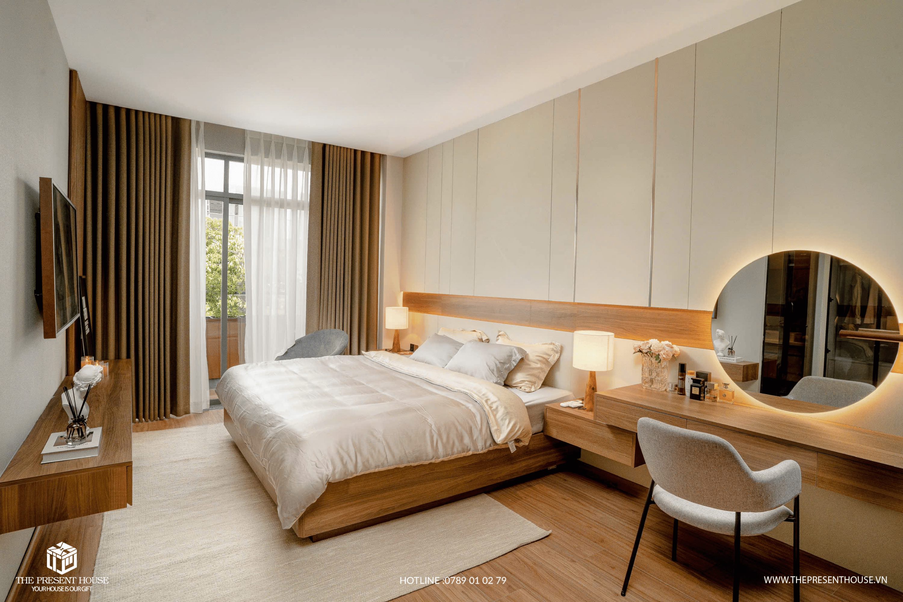 Xây dựng nhà ở KĐT Mỹ Gia - thiết kế thi công bởi The Present House 2